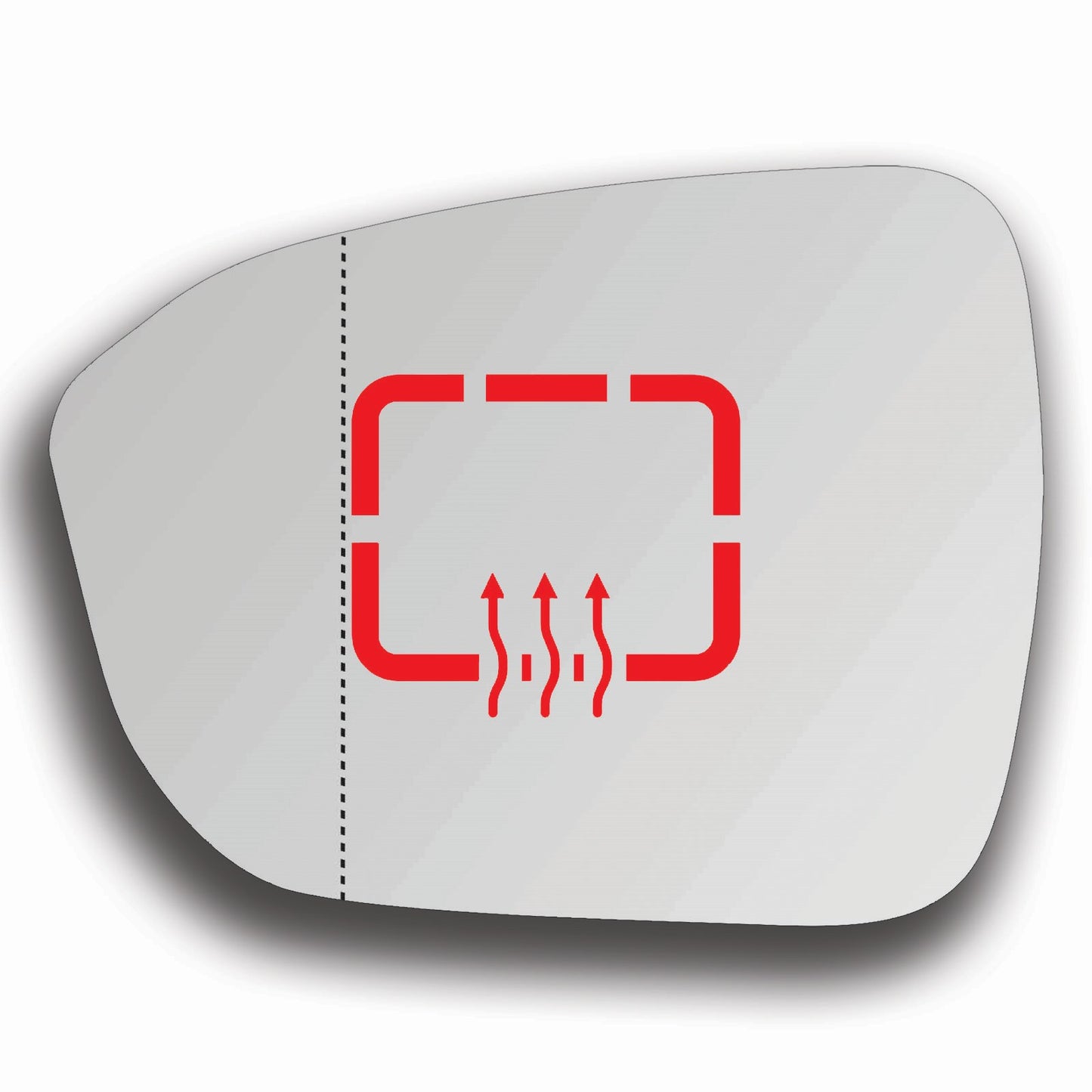 AGCP Spiegelglas Beheizt für Nissan Qashqai J12 2021 - 2025