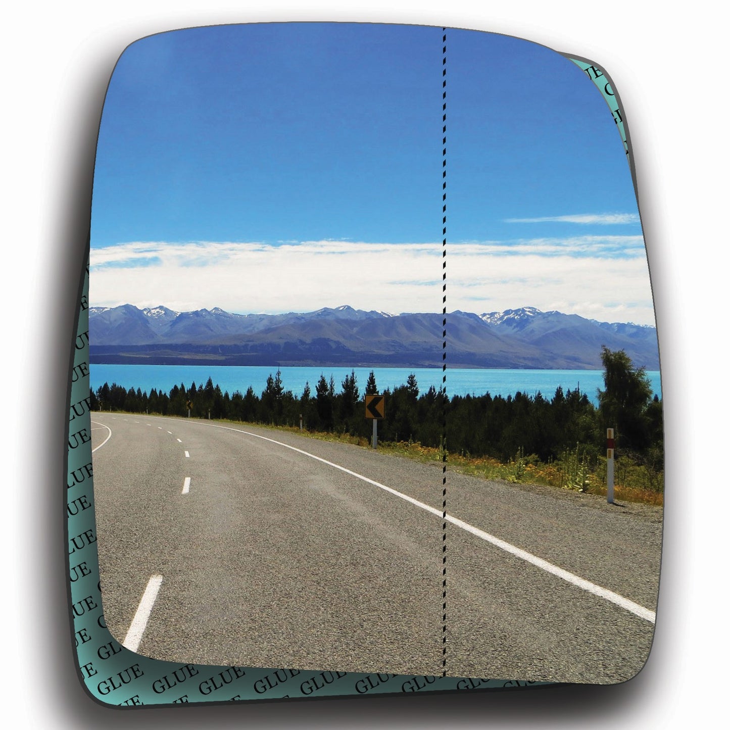 AGCP Spiegelglas für Fiat Scudo 2007 - 2016