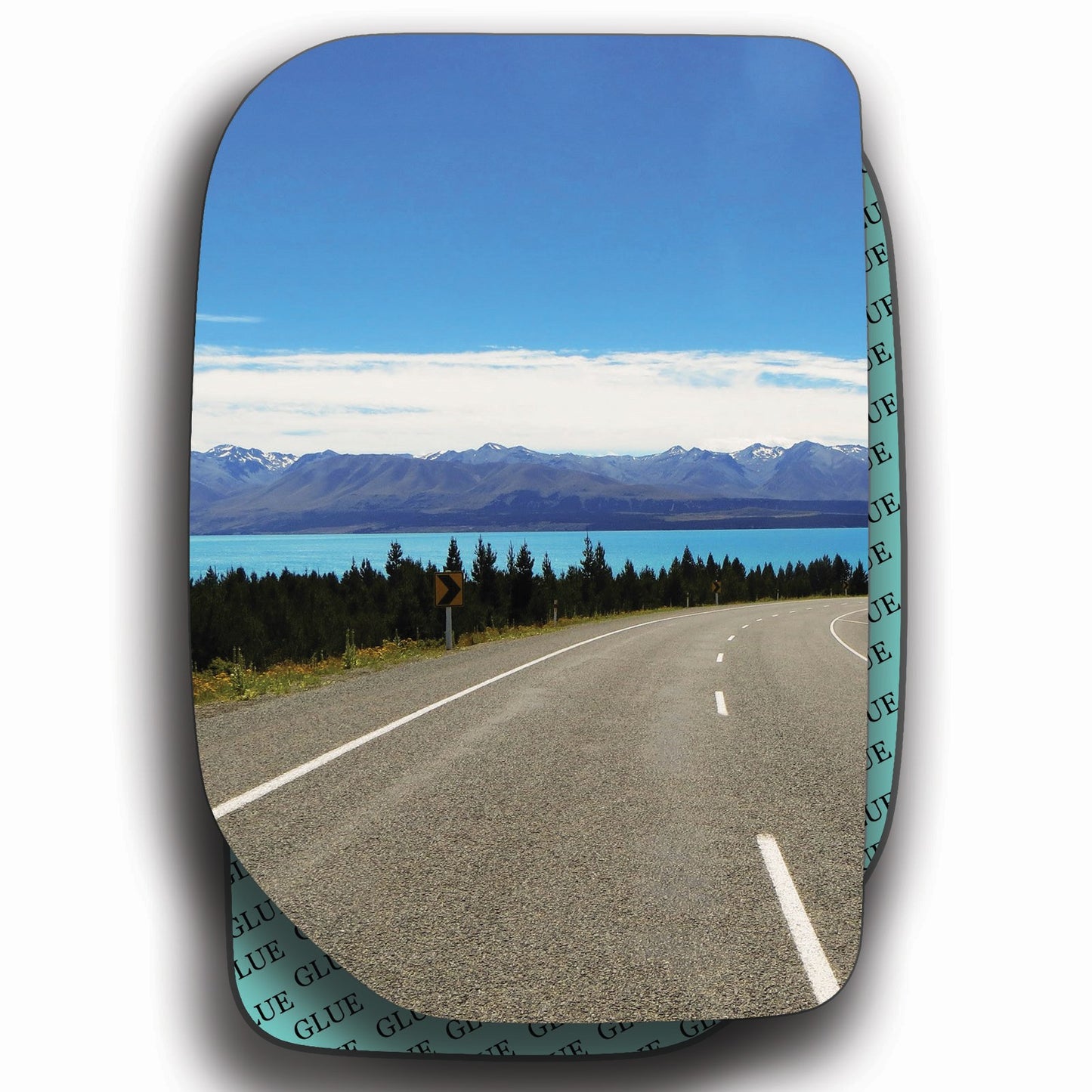 AGCP Spiegelglas für Toyota FJ Cruiser 2007 - 2014
