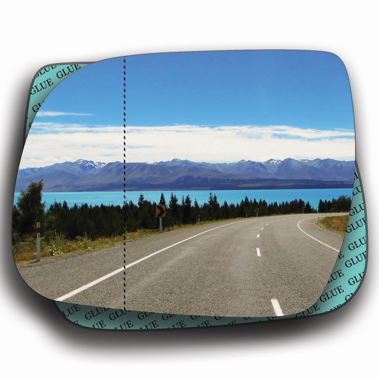 AGCP Spiegelglas für Toyota Sienna 2010 - 2020