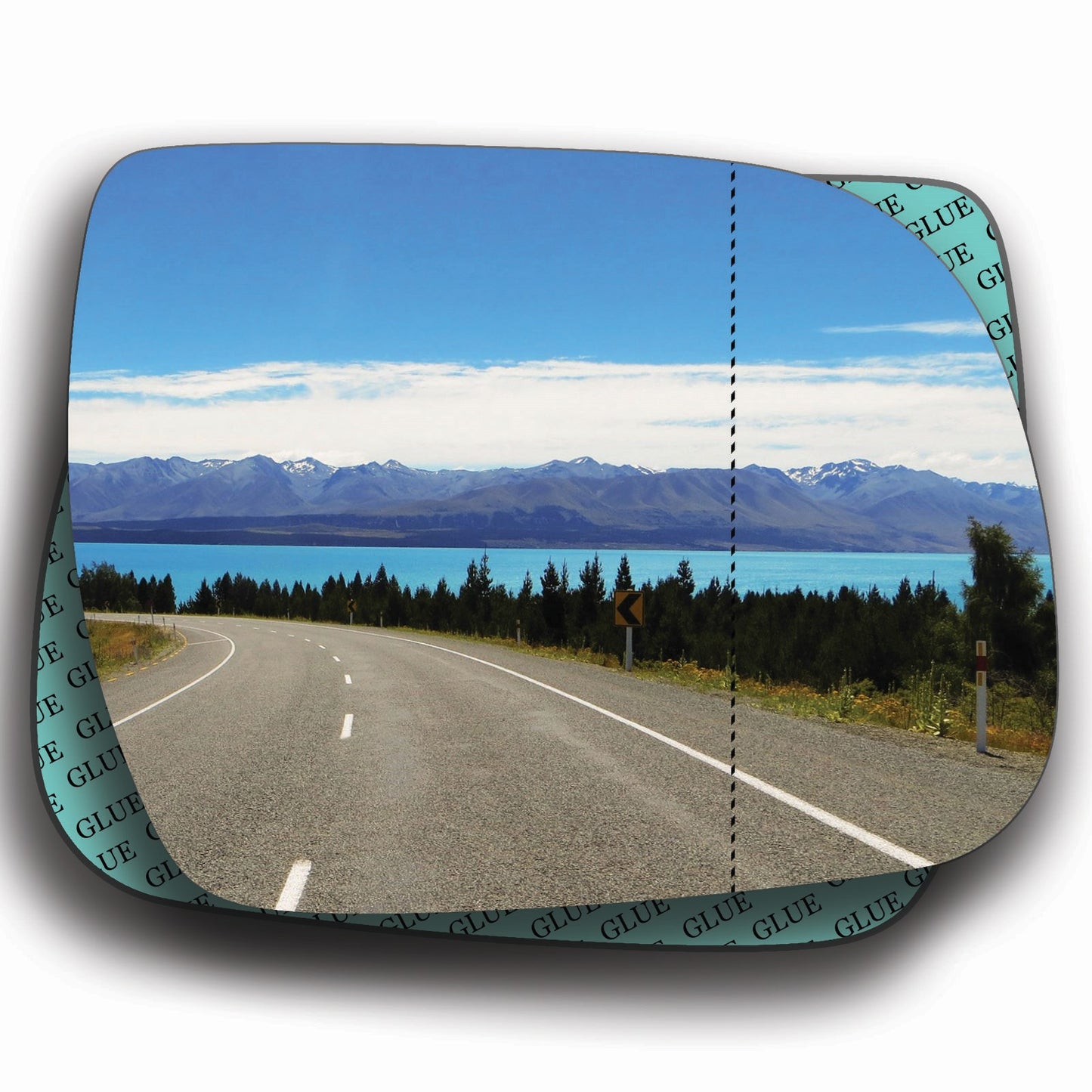 AGCP Spiegelglas für Toyota Sienna 2010 - 2020