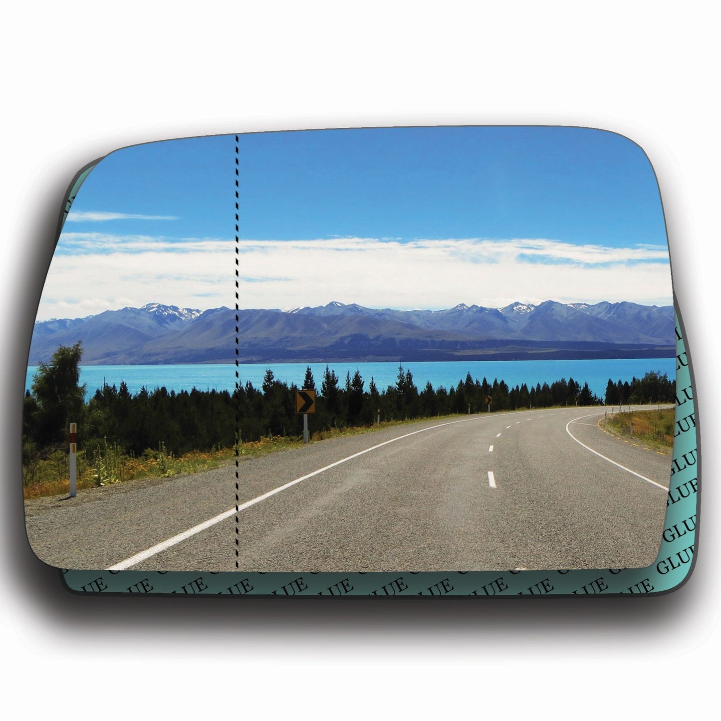 AGCP Spiegelglas für BMW X3 E83 2003 - 2010