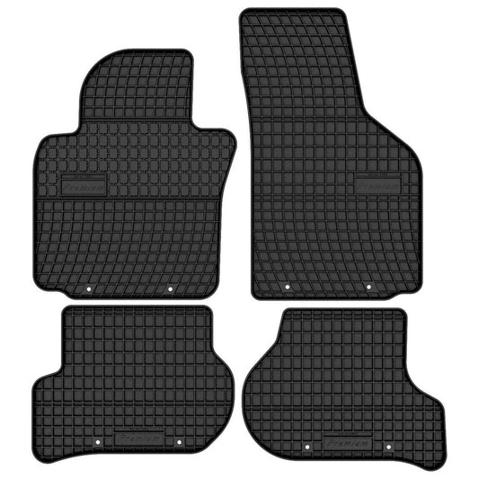FP-1401-4-Prismat-Passform-Gummi-Fußmatten-Set-Volkswagen-Golf-6-2008-2014
