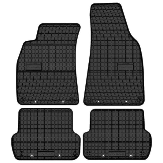 FP-1404-4-Prismat-Passform-Gummi-Fußmatten-Set-Audi-A4-B6-B7-2001-2008