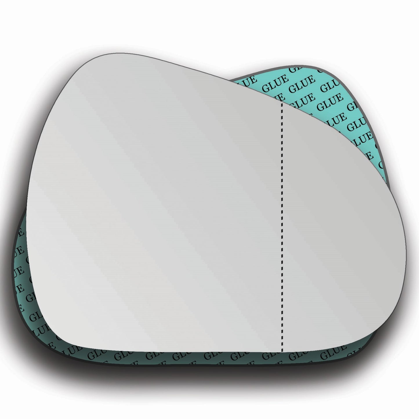 AGCP Spiegelglas für Peugeot 207 2006 - 2014