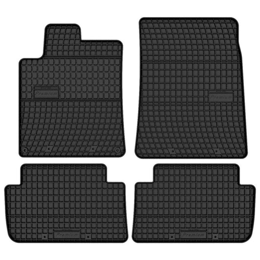 FP-1411-4-Prismat-Passform-Gummi-Fußmatten-Set-Peugeot-407-2004-2010