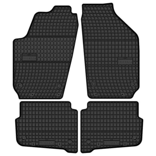 FP-1415-4-Prismat-Passform-Gummi-Fußmatten-Set-Volkswagen-Polo-4-2001-2009