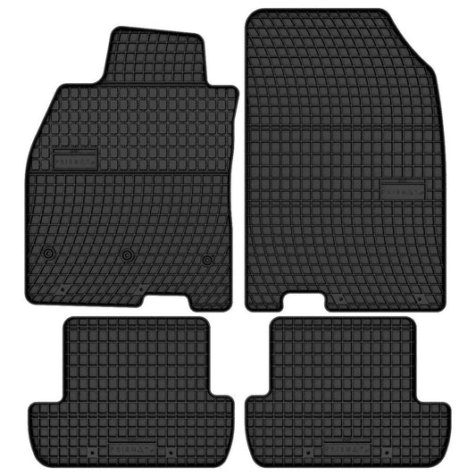 FP-1417-4-Prismat-Passform-Gummi-Fußmatten-Set-Renault-Megane-3-2008-2016