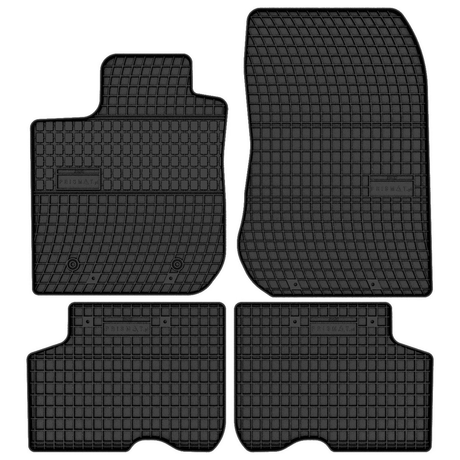 FP-1420-4-Prismat-Passform-Gummi-Fußmatten-Set-Renault-Symbol-2013-2021
