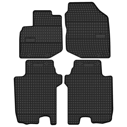 FP-1423-4-Prismat-Passform-Gummi-Fußmatten-Set-Honda-Jazz-GE-2008-2015