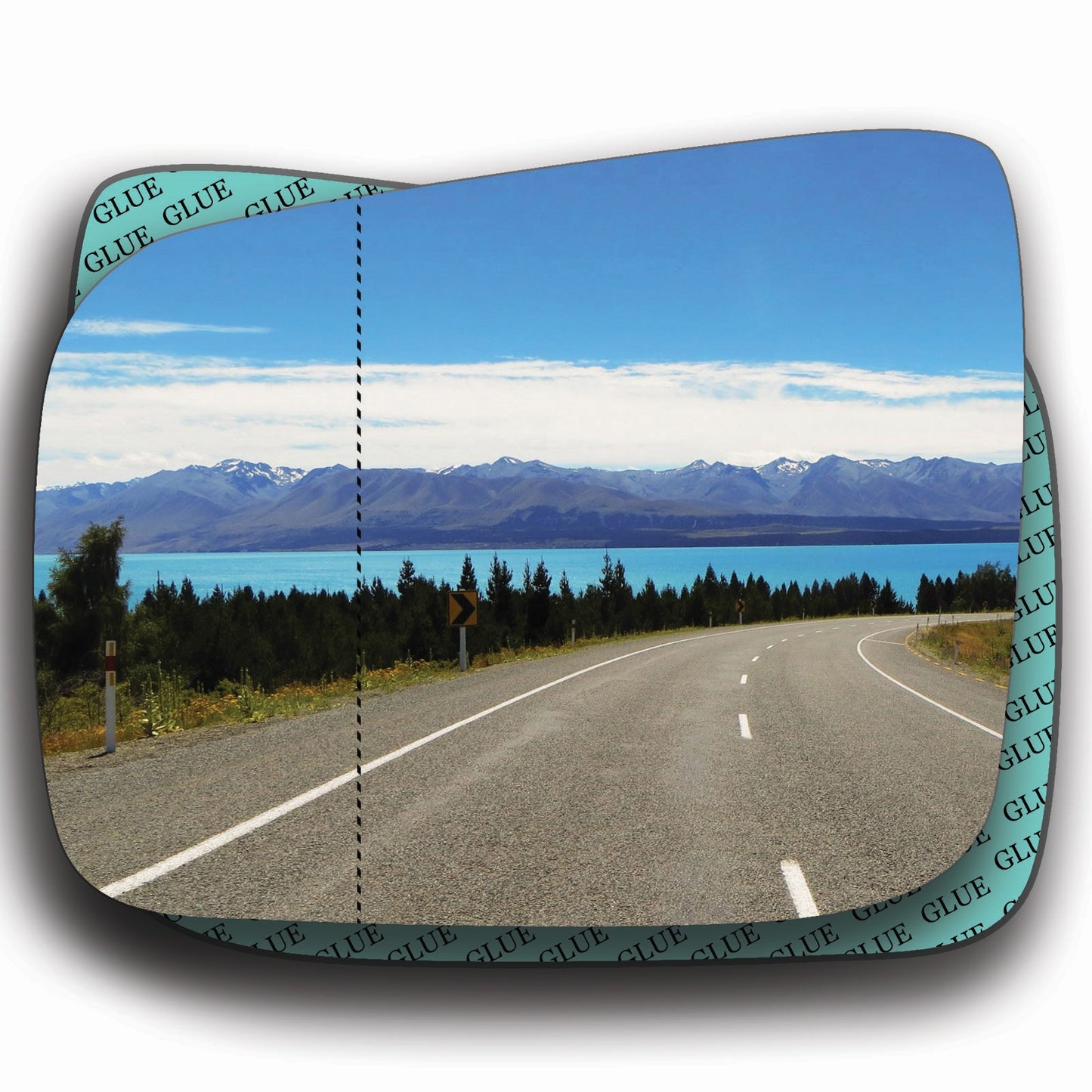AGCP Spiegelglas für Nissan X-Trail 2007 - 2013