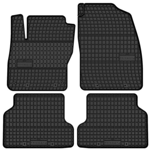 FP-1437-4-Prismat-Passform-Gummi-Fußmatten-Set-Ford-Focus-2-2004-2012
