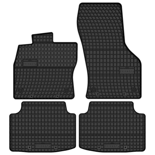 FP-1443-4-Prismat-Passform-Gummi-Fußmatten-Set-Volkswagen-Tiguan-2016-2024