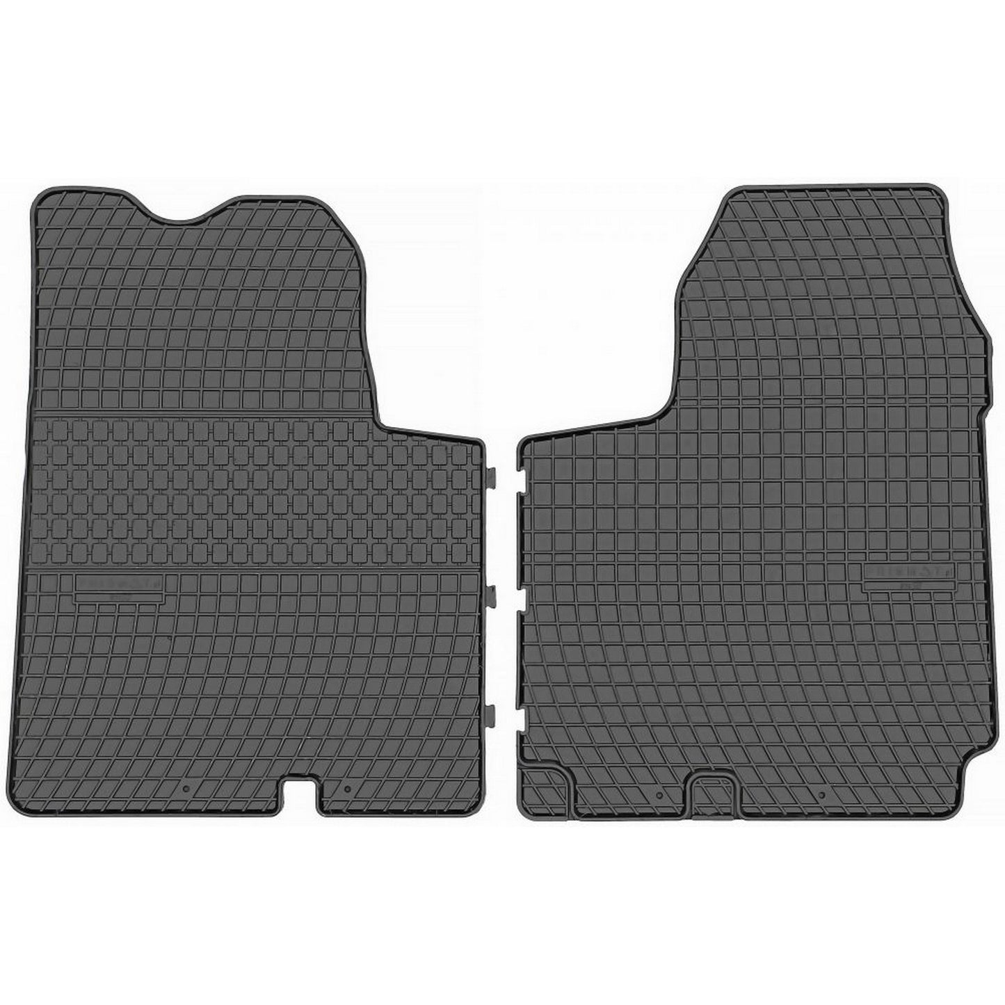 FP-1450-2-Prismat-Passform-Gummi-Fußmatten-Set-Renault-Trafic-2001-2014