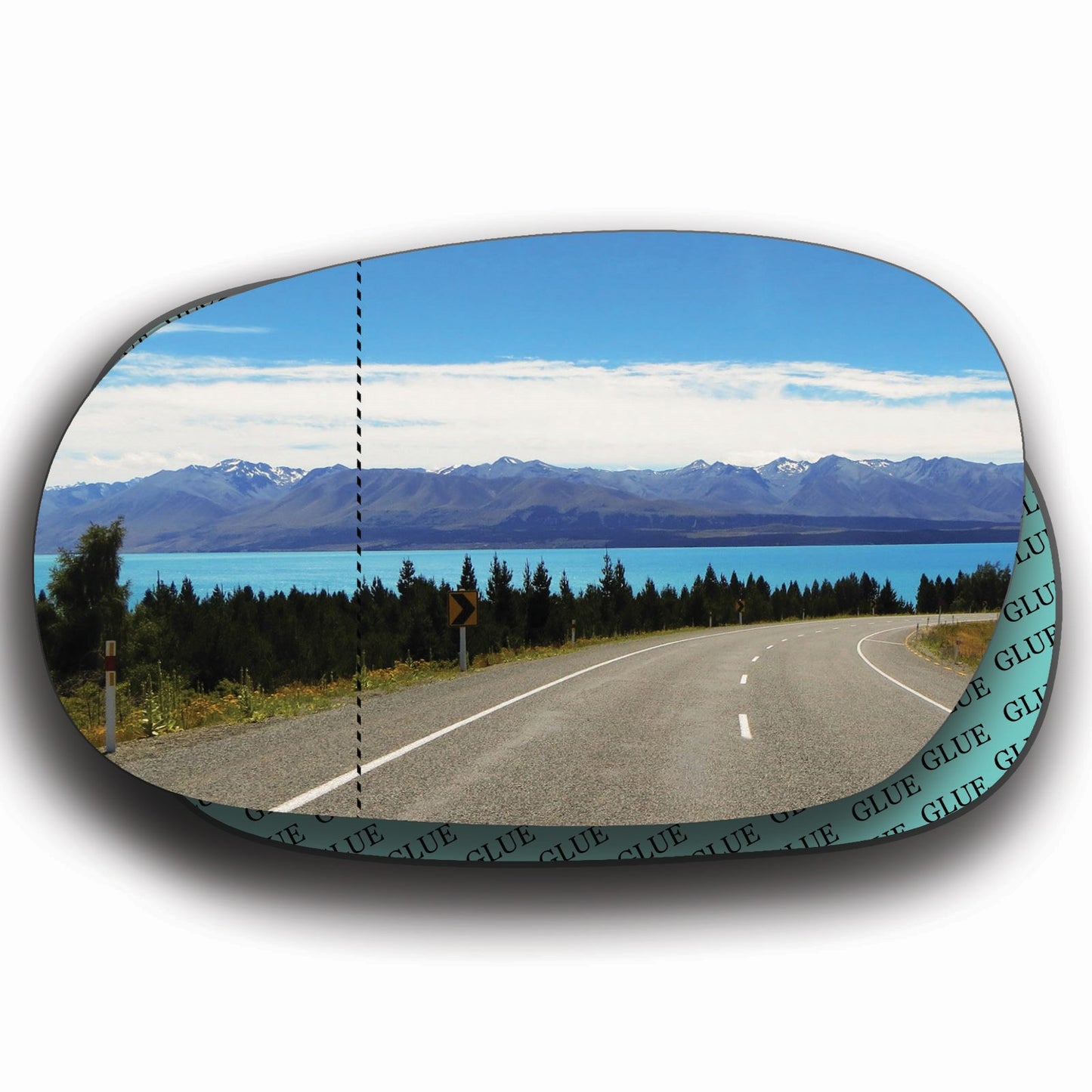 AGCP Spiegelglas für Daewoo Espero 1991 - 1999