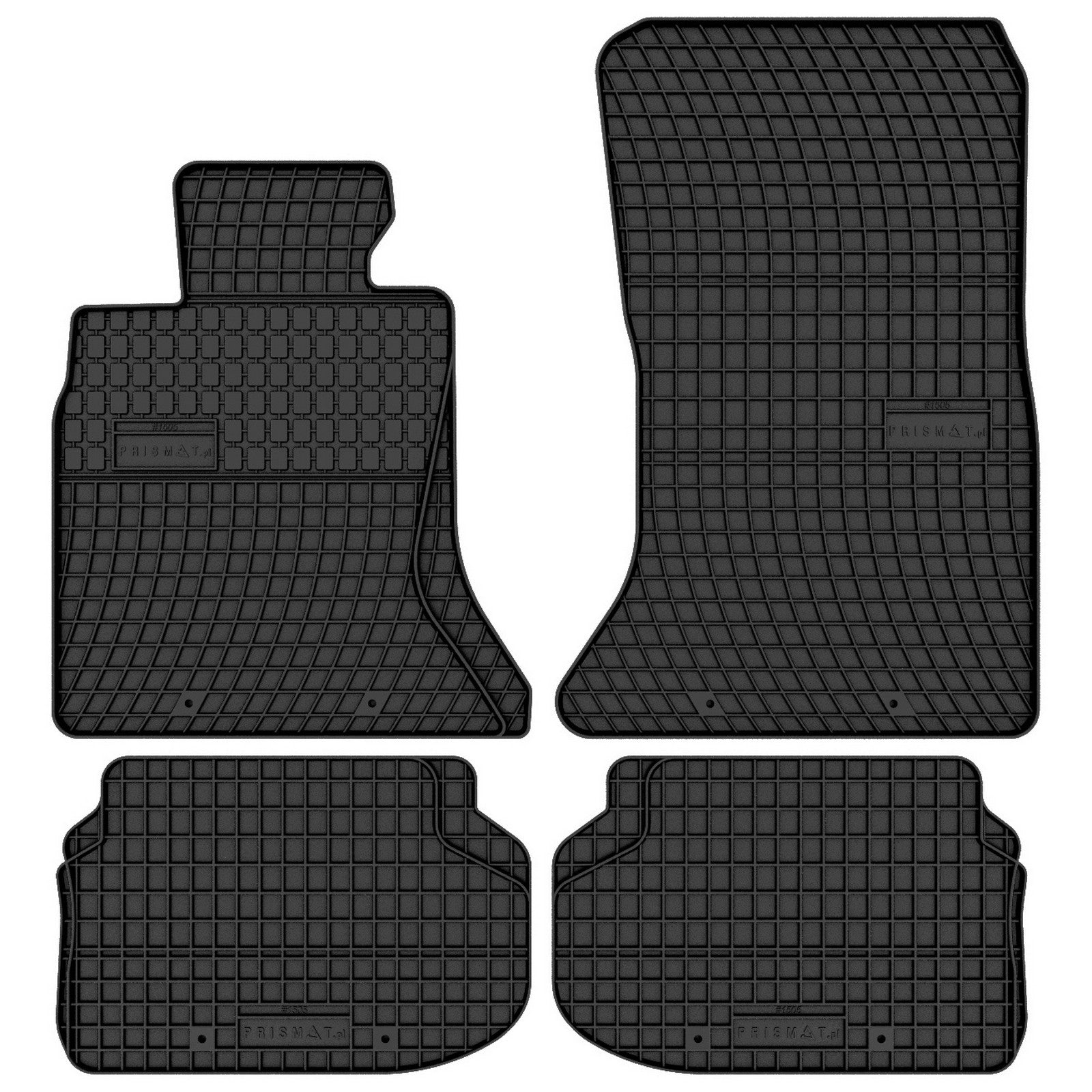 FP-1505-4-Prismat-Passform-Gummi-Fußmatten-Set-BMW-5er-F07-Grand-Turismo-2010-2016
