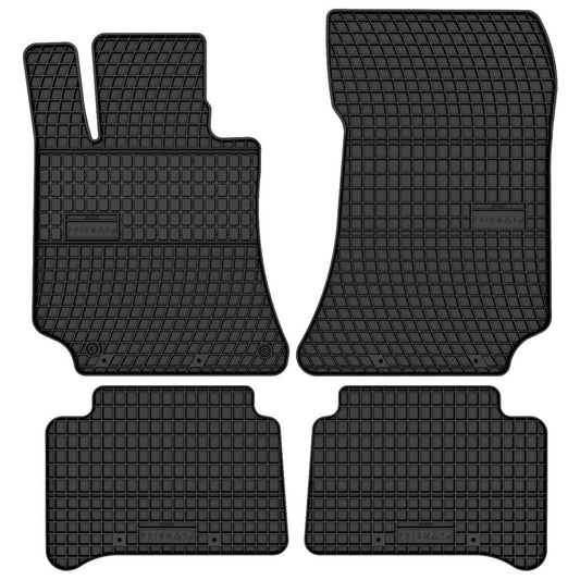 FP-1506-4-Prismat-Passform-Gummi-Fußmatten-Set-Mercedes-CLS-W218-2011-2017