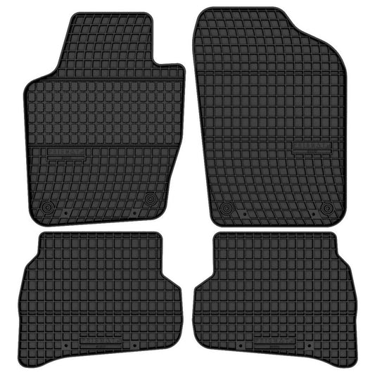 FP-1510-4-Prismat-Passform-Gummi-Fußmatten-Set-Volkswagen-Polo-5-2009-2017