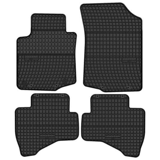 FP-1511-4-Prismat-Passform-Gummi-Fußmatten-Set-Citroen-C1-2005-2014
