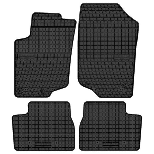 FP-1516-4-Prismat-Passform-Gummi-Fußmatten-Set-Peugeot-207-2006-2014