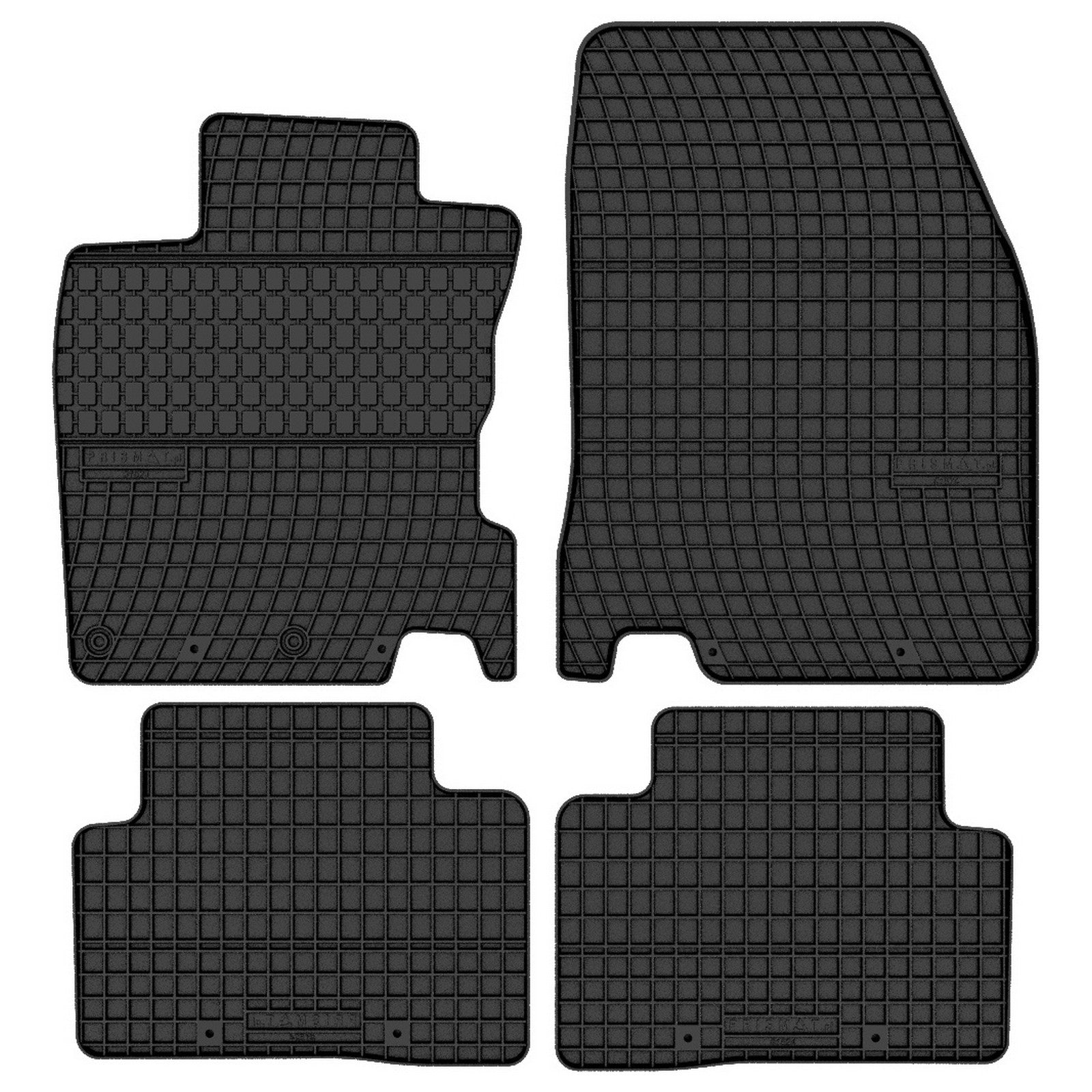 FP-1524-4-Prismat-Passform-Gummi-Fußmatten-Set-Nissan-Rogue-Sport-2013-2022