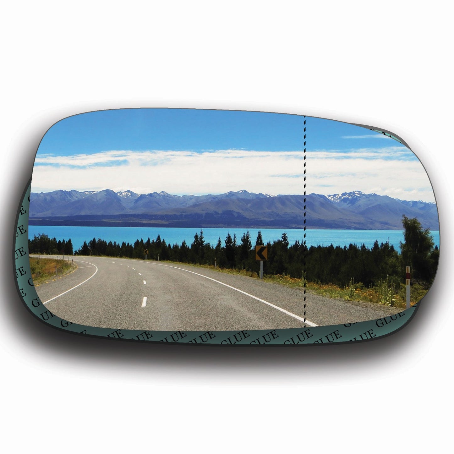 AGCP Spiegelglas für Saab 9-3 2002 - 2011