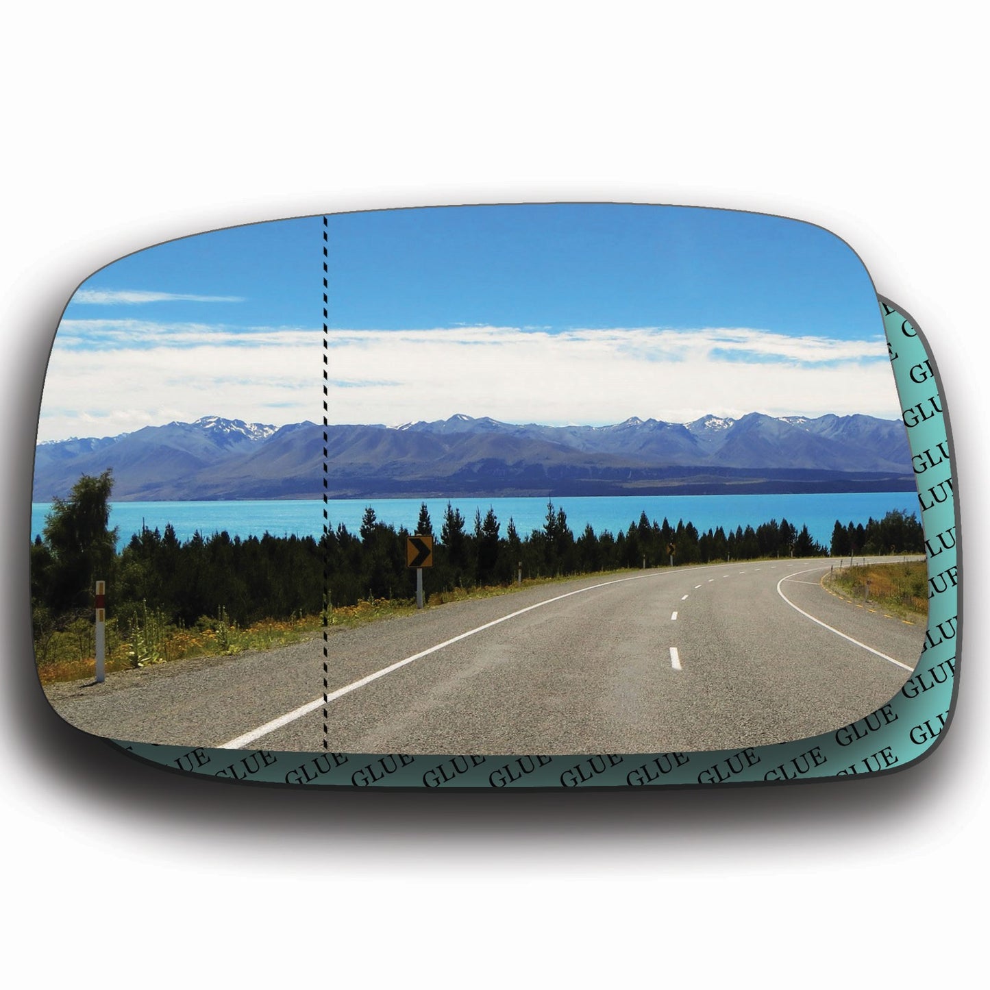 AGCP Spiegelglas für Peugeot 807 2002 - 2010
