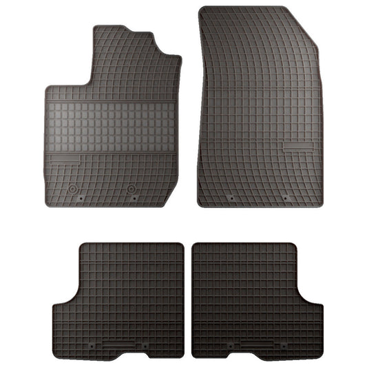 FP-1550-4-Prismat-Passform-Gummi-Fußmatten-Set-Renault-Duster-2017-2024