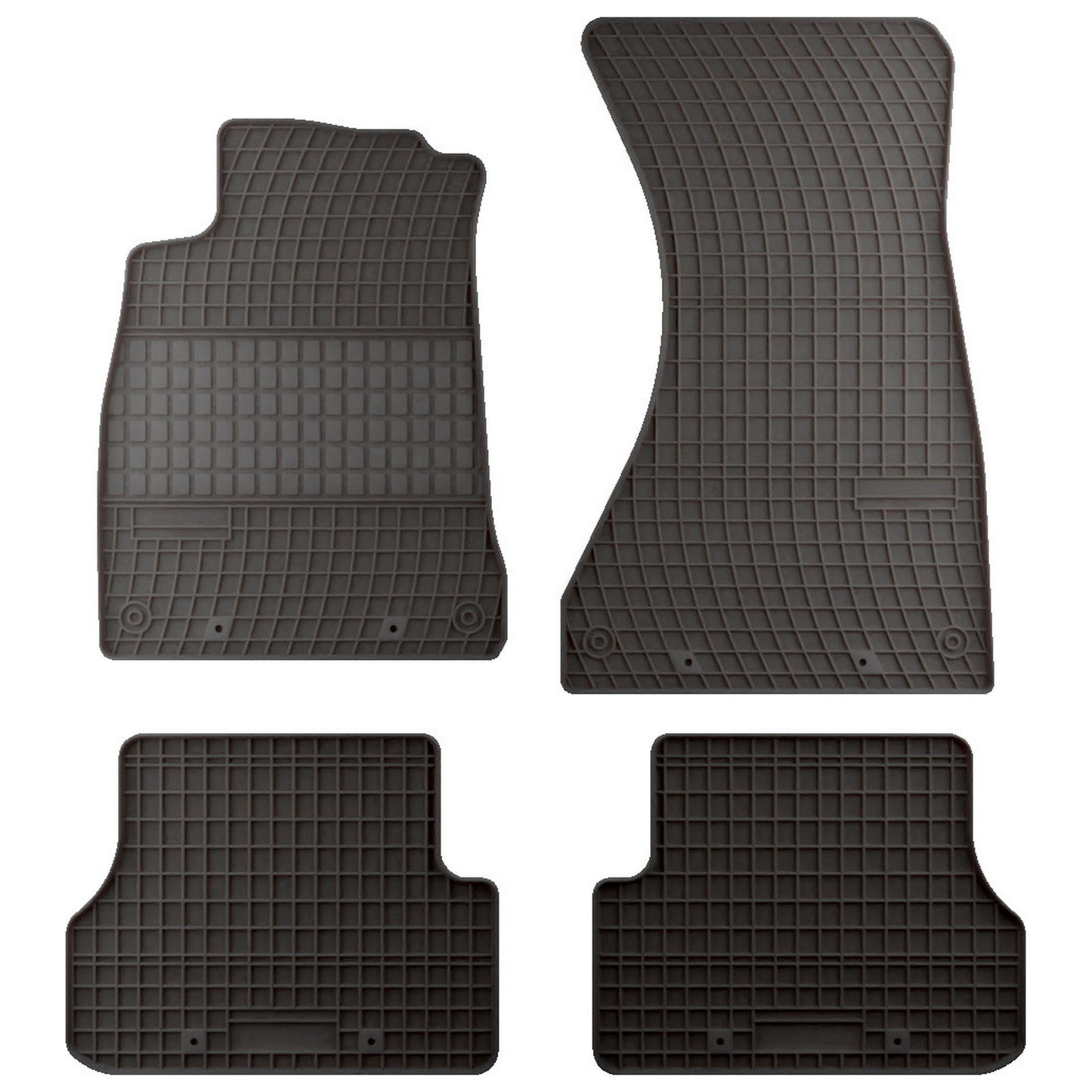 FP-1553-4-Prismat-Passform-Gummi-Fußmatten-Set-Audi-A5-F5-2016-2025