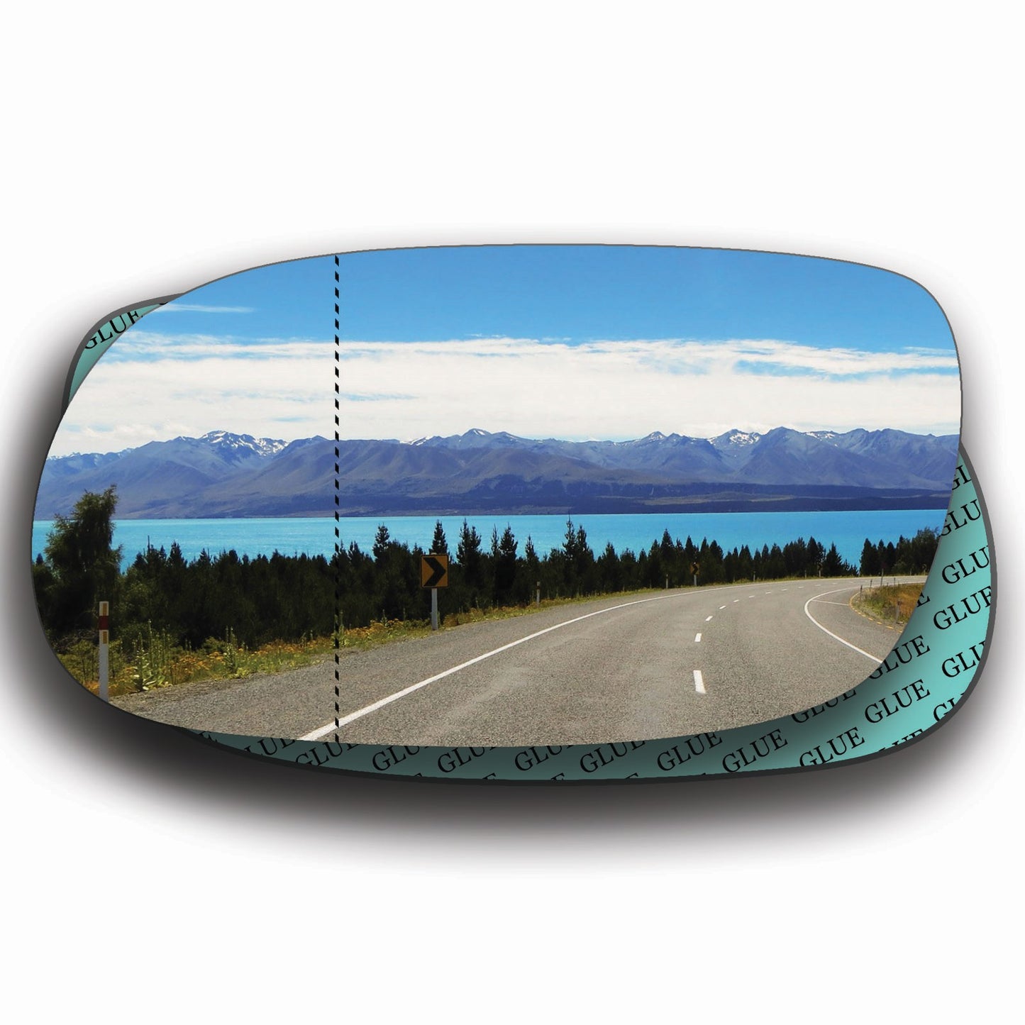 AGCP Spiegelglas für Toyota RAV4 1994 - 2007
