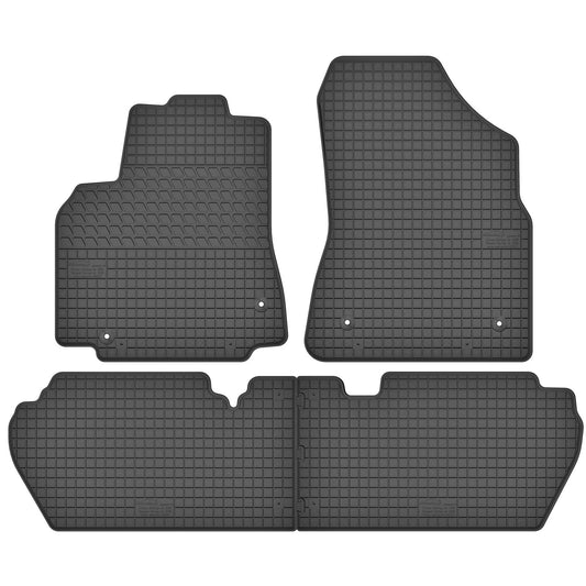 Motohobby Passform Gummi Fußmatten Set für Peugeot Partner 2008 - 2018