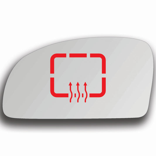AGCP Spiegelglas Beheizt für Hyundai Getz 2002 - 2011
