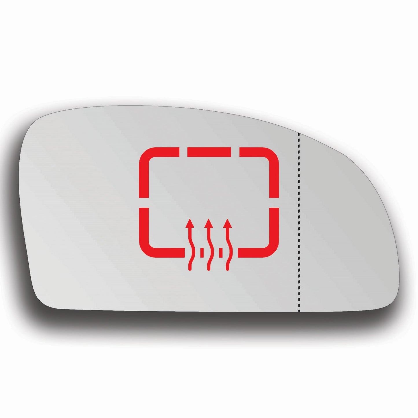 AGCP Spiegelglas Beheizt für Hyundai Getz 2002 - 2011