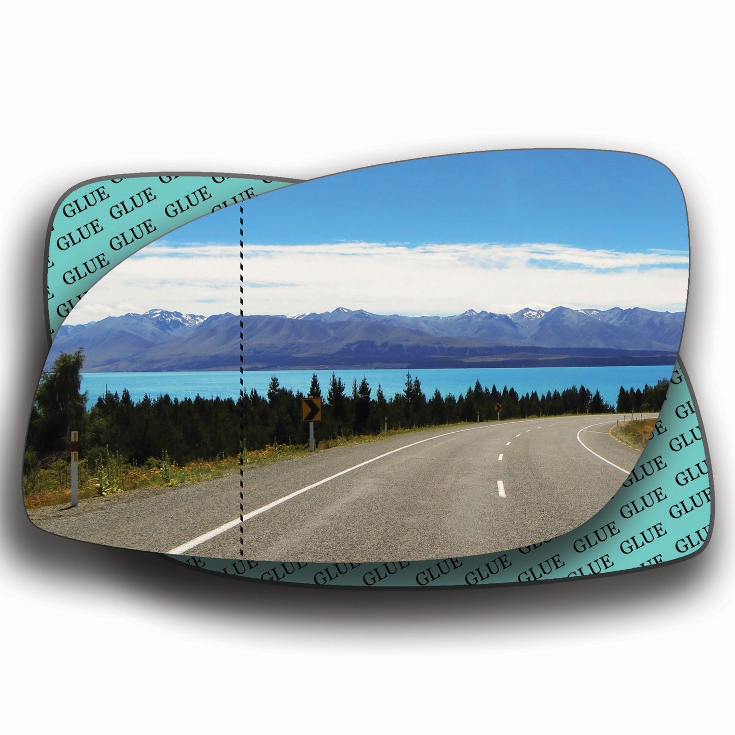 AGCP Spiegelglas für Vauxhall Vectra C 2002 - 2008