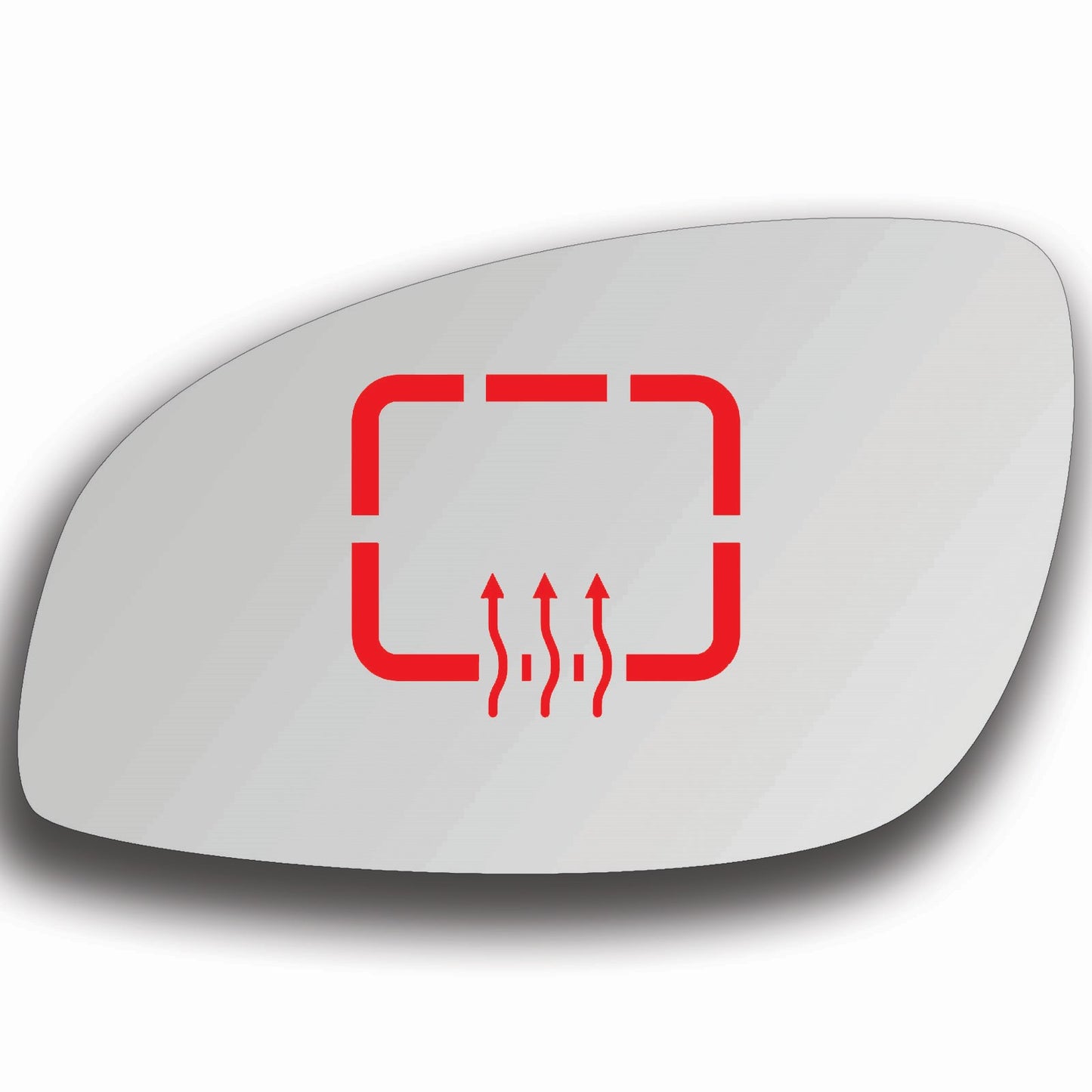 AGCP Spiegelglas Beheizt für Vauxhall Vectra C 2002 - 2008