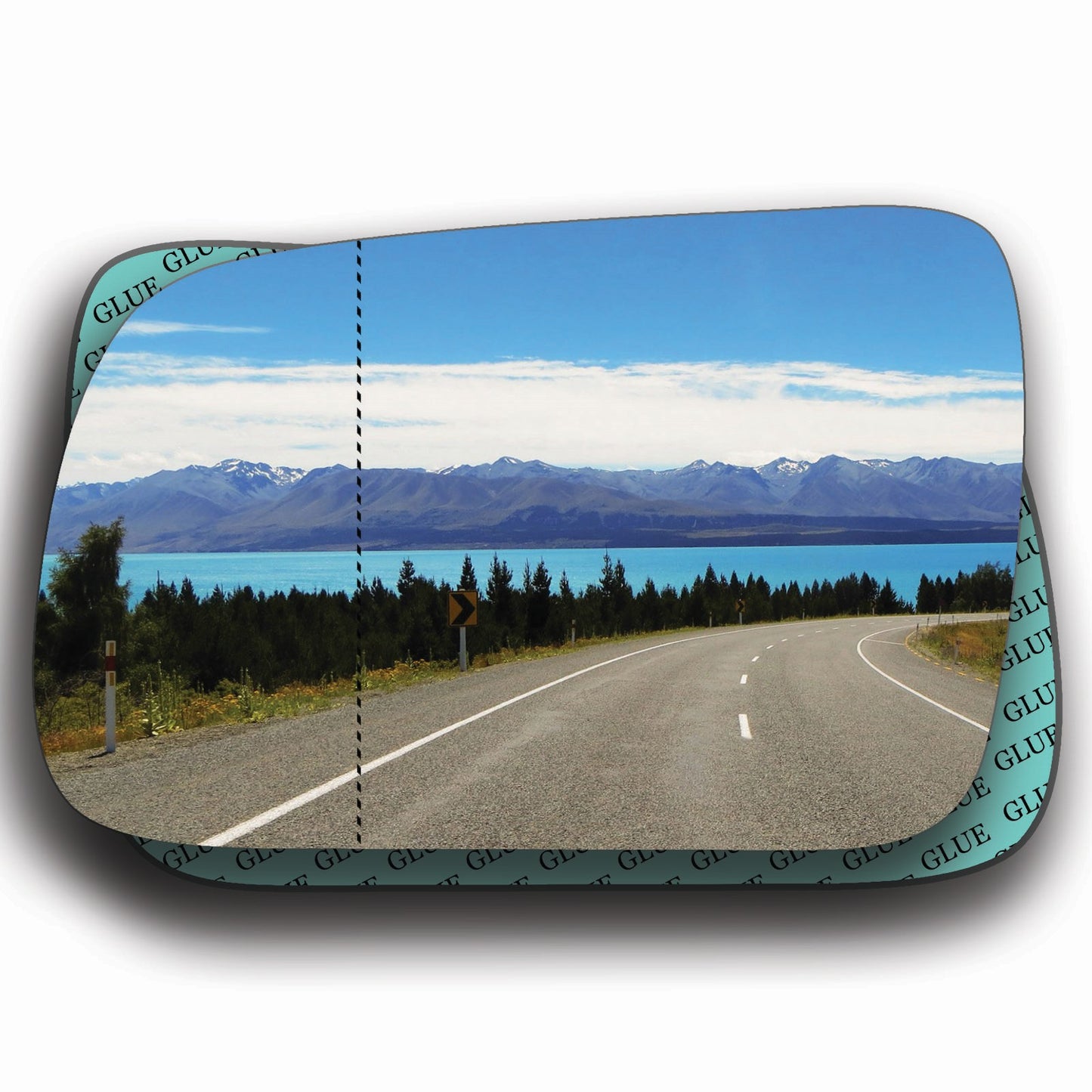 AGCP Spiegelglas für Chrysler Voyager 1991 - 1995