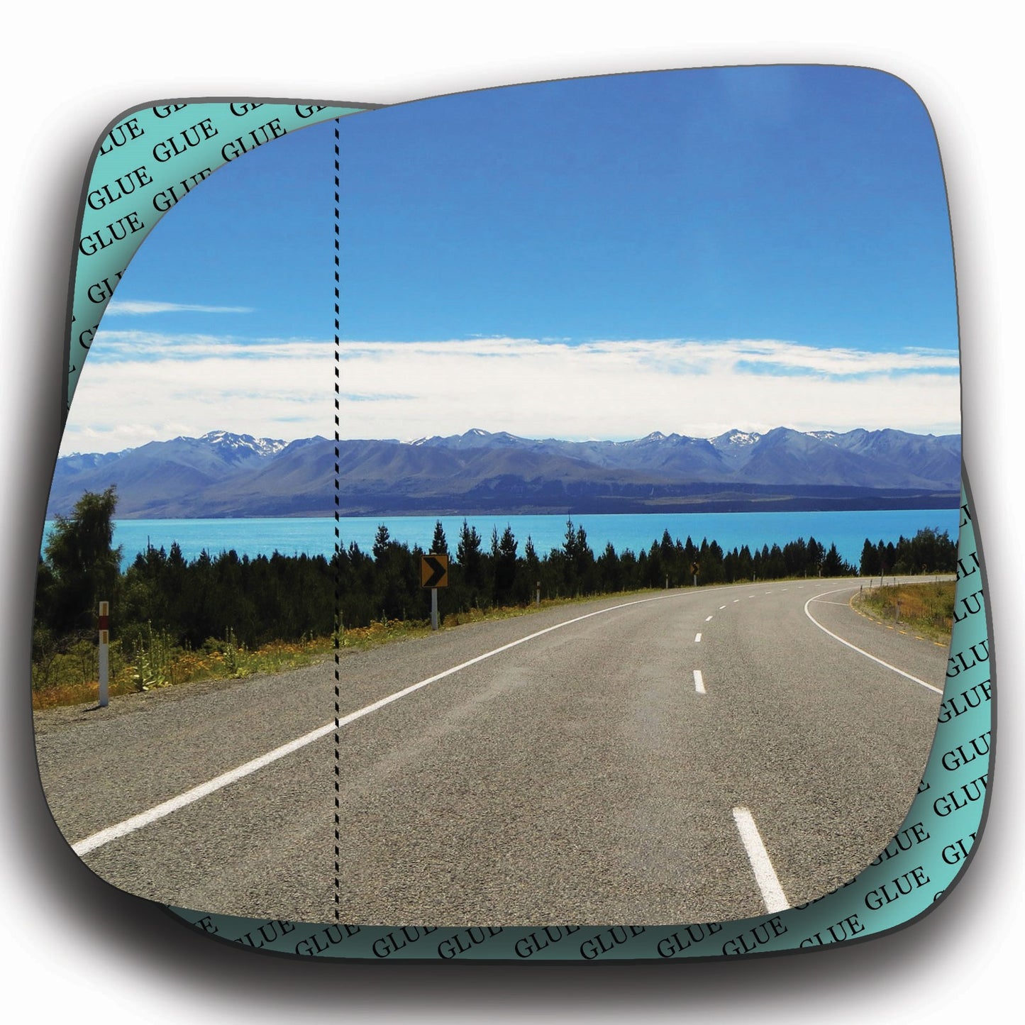 AGCP Spiegelglas für Volkswagen California T5.1 2013 - 2015