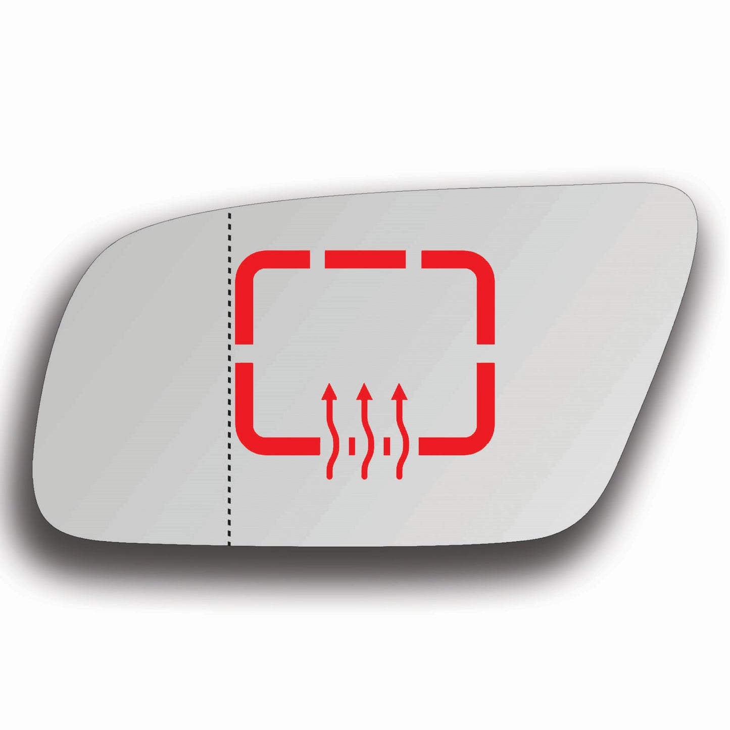 AGCP Spiegelglas Beheizt für Audi A6 C5 2000 - 2004