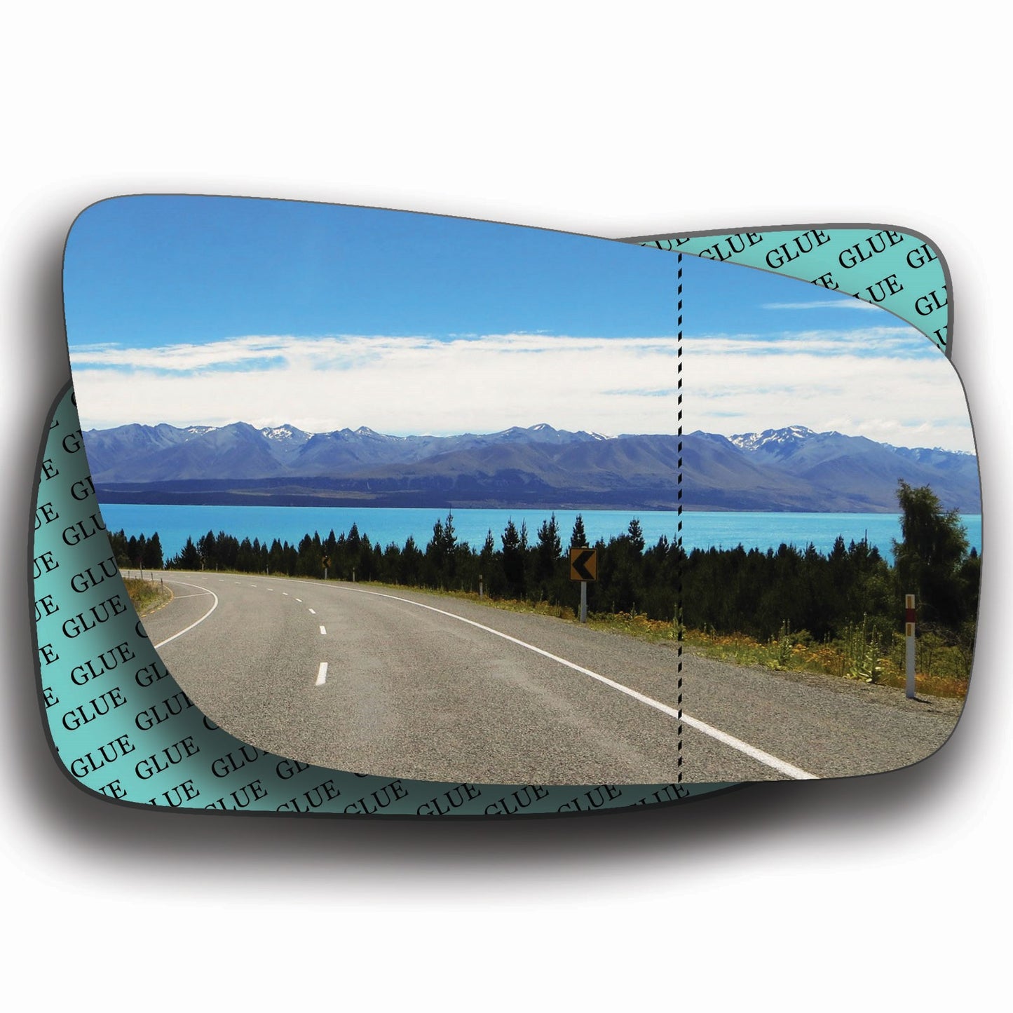 AGCP Spiegelglas für Mercedes E 211 2006 - 2009
