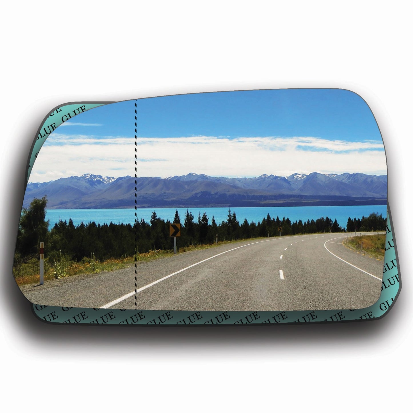 AGCP Spiegelglas für Hyundai Tucson 2004 - 2010