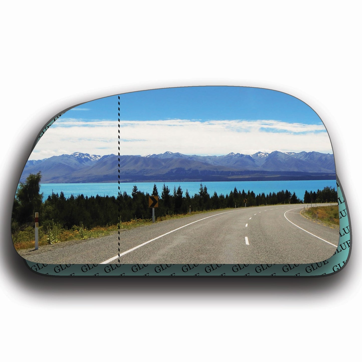 AGCP Spiegelglas für Mitsubishi Galant 1996 - 2004