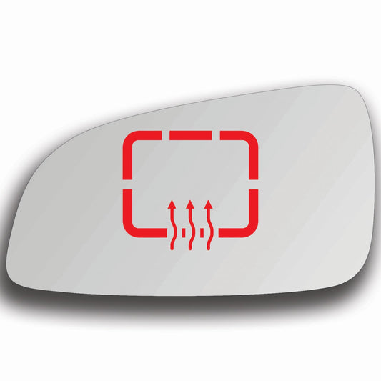 AGCP Spiegelglas Beheizt für Opel Astra H 2004 - 2009