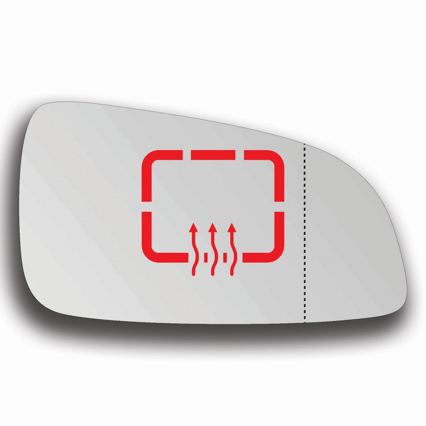 AGCP Spiegelglas Beheizt für Vauxhall Astra 5 H 2004 - 2009