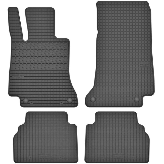 Motohobby Passform Gummi Fußmatten Set für Mercedes E W213 S213 2016 - 2023