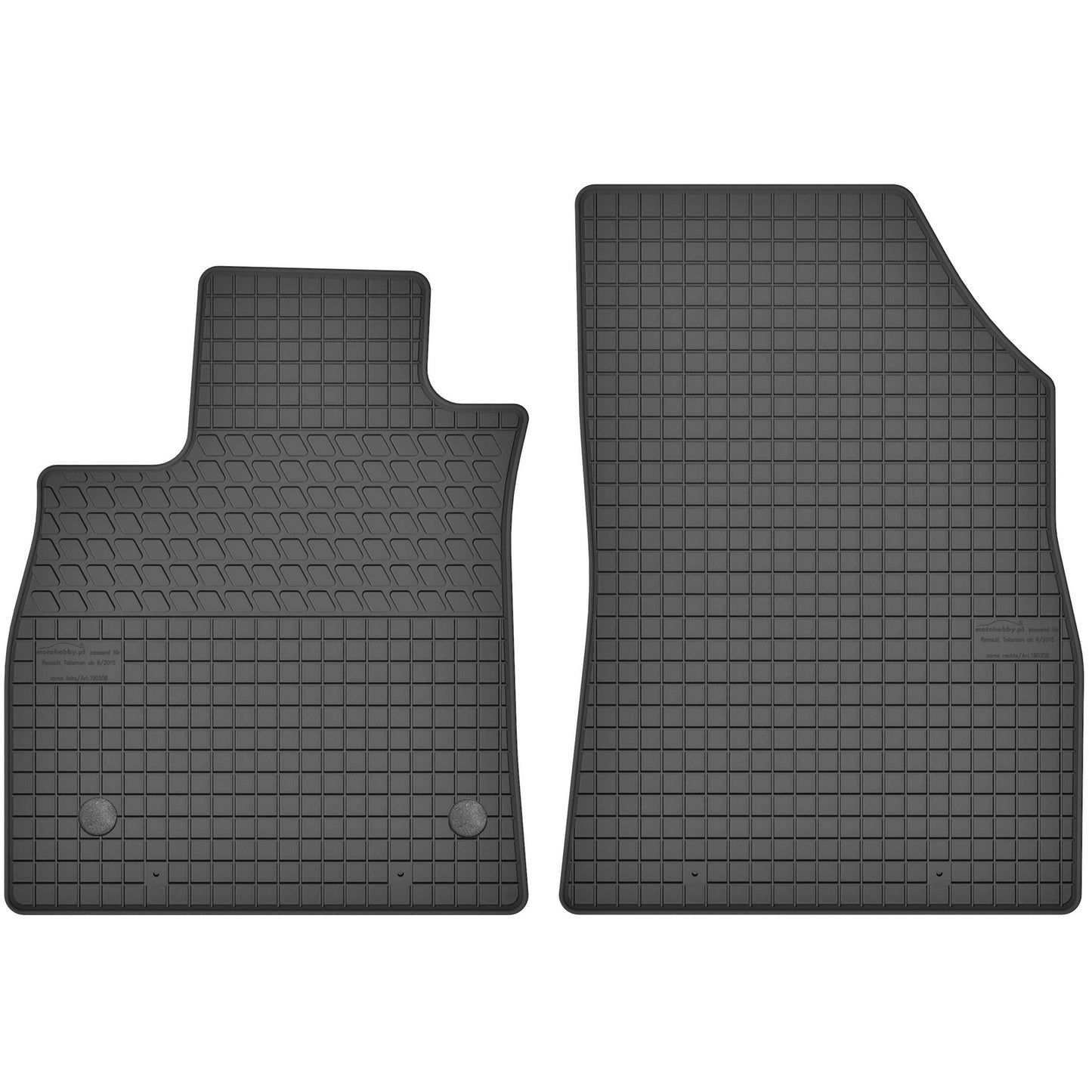 Motohobby Passform Gummi Fußmatten Set für Renault Talisman 2015 - 2022