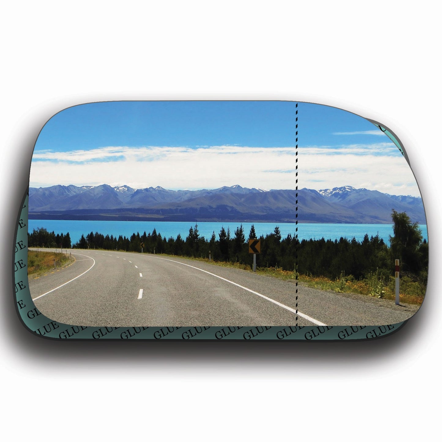 AGCP Spiegelglas für Kia Joice 1999 - 2002