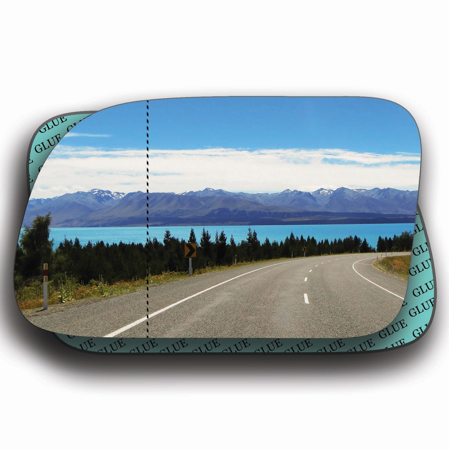 AGCP Spiegelglas für Mitsubishi Eclipse 1989 - 1995