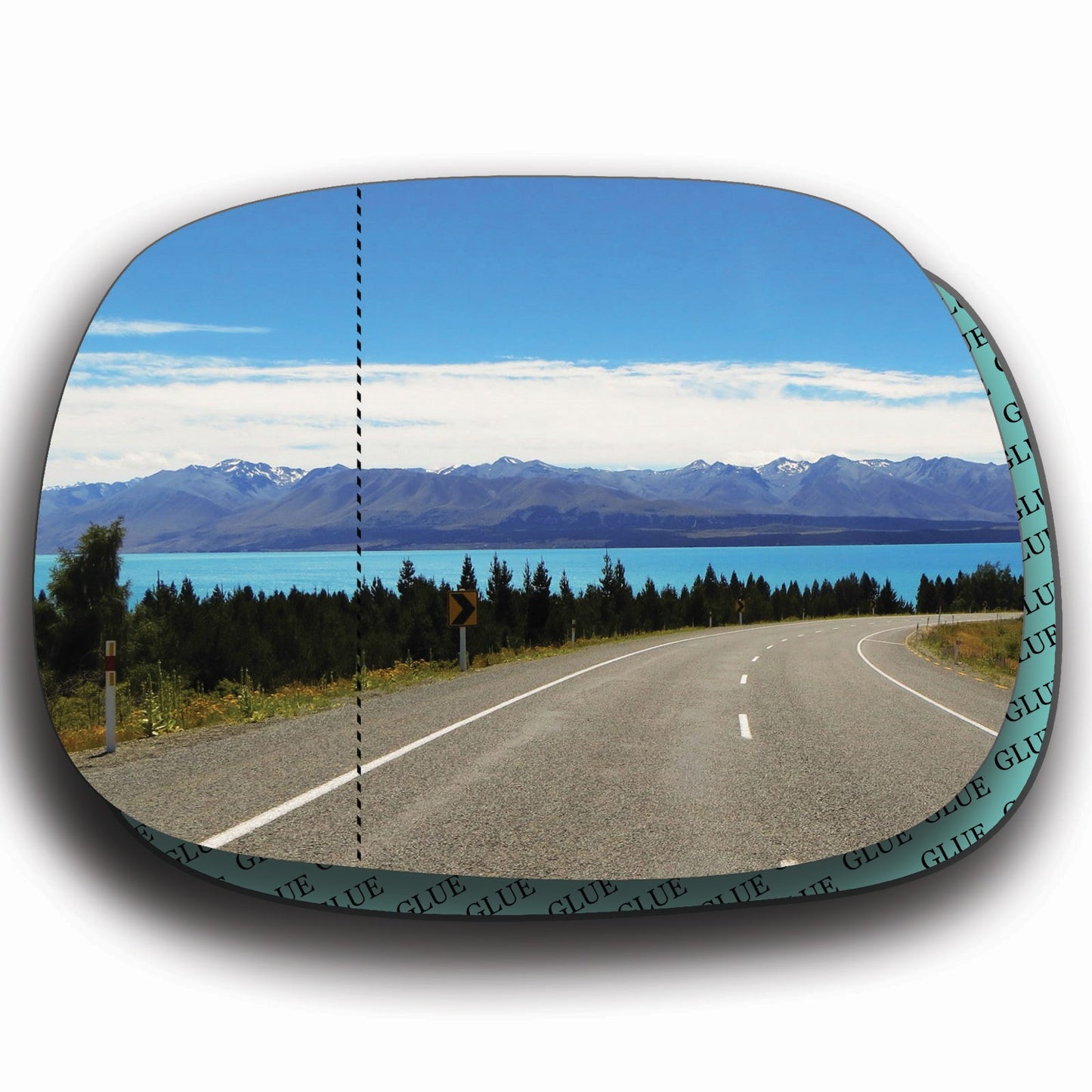 AGCP Spiegelglas für Toyota RAV4 2000 - 2003