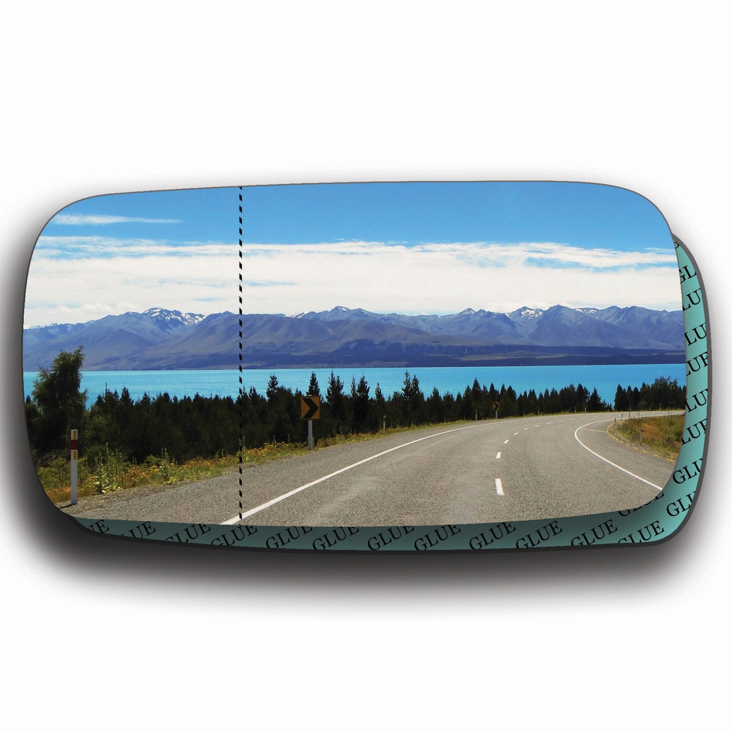 AGCP Spiegelglas für Alfa Romeo 145 146 1994 - 2001