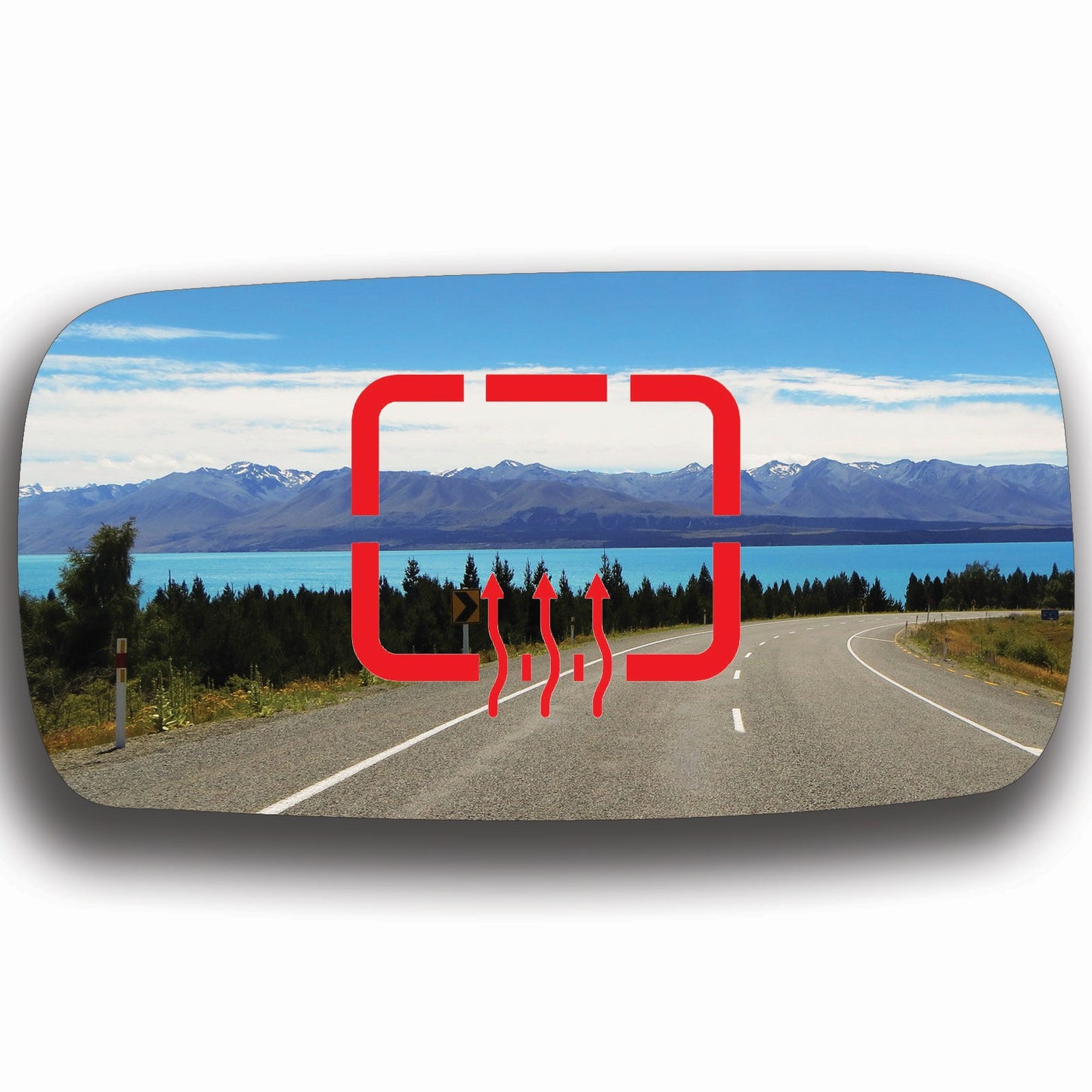 AGCP Spiegelglas Beheizt für Alfa Romeo 145 146 1994 - 2001